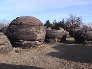 Stone spheres in "Rocktown"