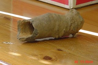 Stone tube from Pottsboro,Texas
