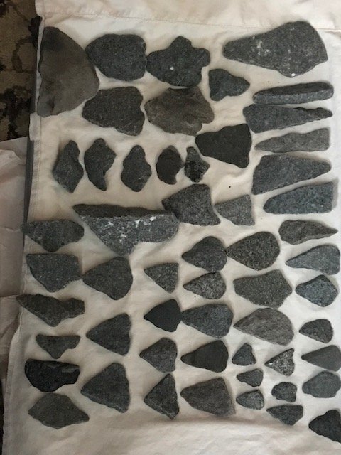 Assemblage from Washington, granular igneous,Ryan Escarcega collection