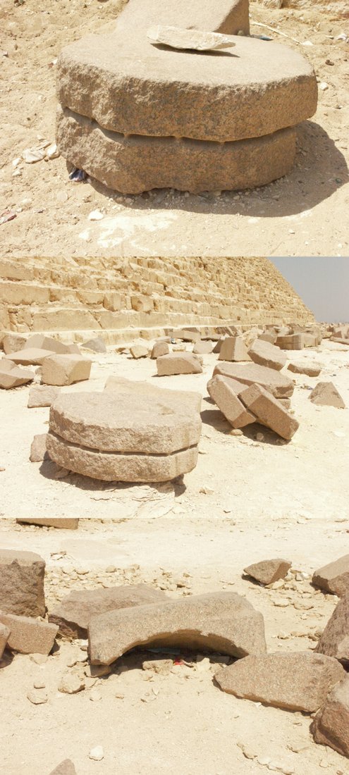 Stone "Wheels" at Giza