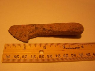 Stone Tool Embedded in Marlbrook Marl