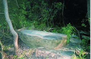 "Altar Rock", of natural origin, somewhat resembling the stone "altar" from…